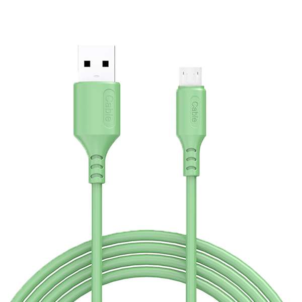 کابل تبدیل USB به micro-USB ماکارون مدل m1 طول 1 متر