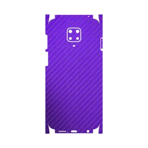 MAHOOT Purple-Fiber-FullSkin Cover Sticker for Xiaomi Redmi Note 9 Pro