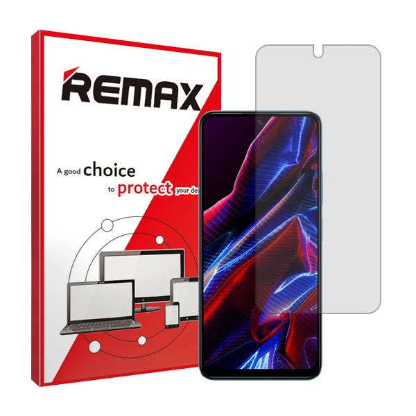 محافظ صفحه نمایش شفاف ریمکس مدل HyGEL مناسب برای گوشی موبایل شیائومی Poco X5