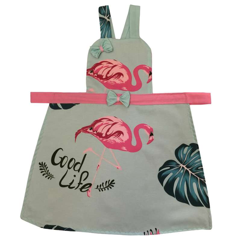 پیشبند آشپزخانه مدل فلامینگو