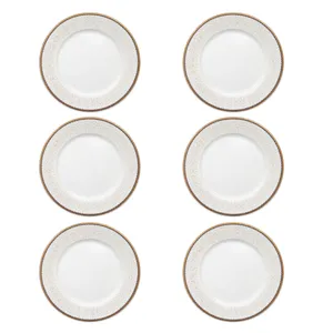 پیش دستی شرکت صنایع چینی تقدیس طرح گرد مدل مونا بسته ۶ عددی