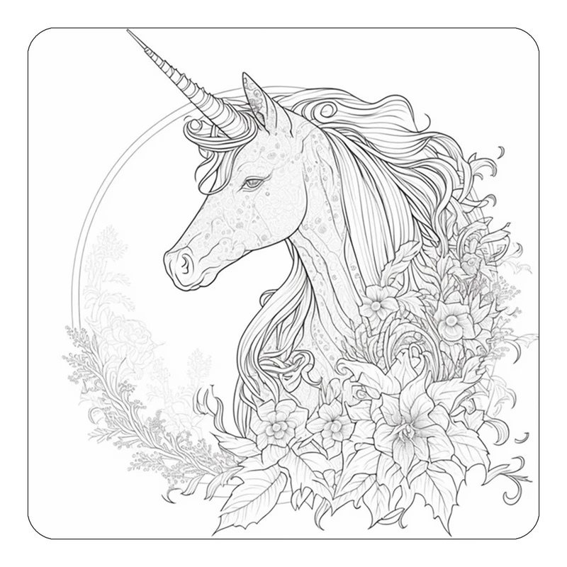 مگنت کاکتی طرح اسب تک شاخ و یونیکورن مدل mp30349