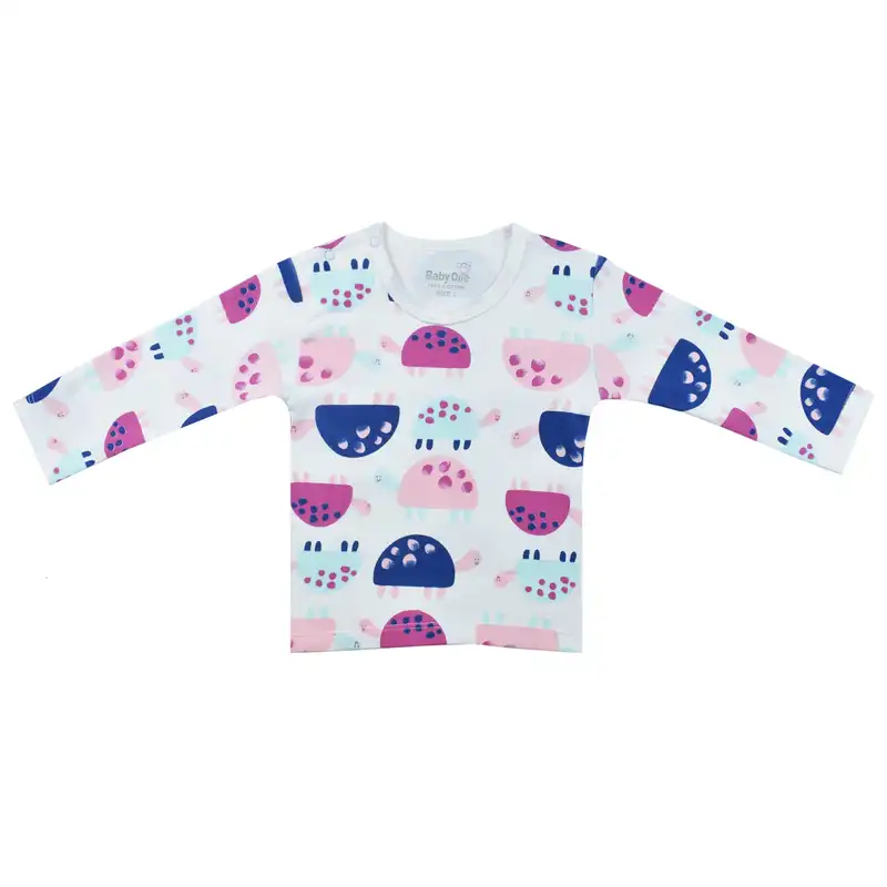 ست 3 تکه لباس نوزادی بی بی وان مدل لاک پشت کد 115