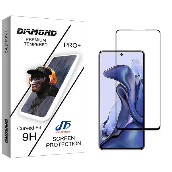 محافظ صفحه نمایش جی اف مدل Diamond مناسب برای گوشی موبایل شیائومی 11T Pro