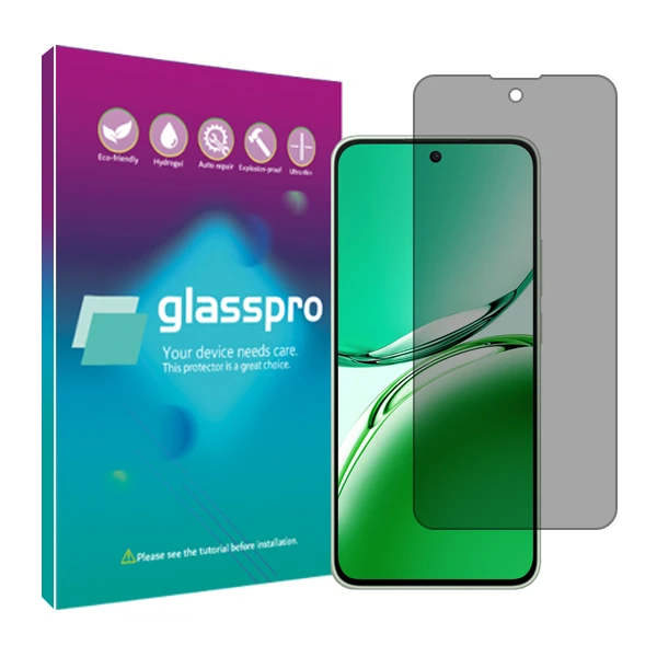 محافظ صفحه نمایش حریم شخصی گلس پرو مدل Resistant‌ مناسب برای گوشی موبایل اوپو A3 5G