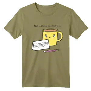 تی شرت آستین کوتاه بچگانه مدل فنجون و نوشته