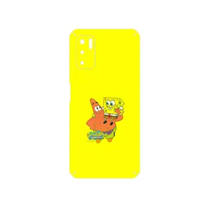 MAHOOT SpongeBob SquarePants Cover Sticker for Xiaomi Redmi Note 10 5G
