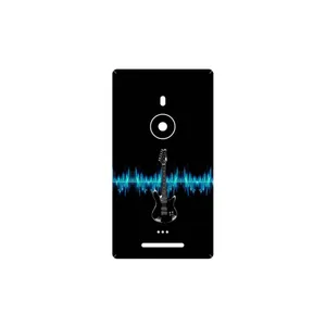 MAHOOT Electric Guitar Cover Sticker for Nokia Lumia 925