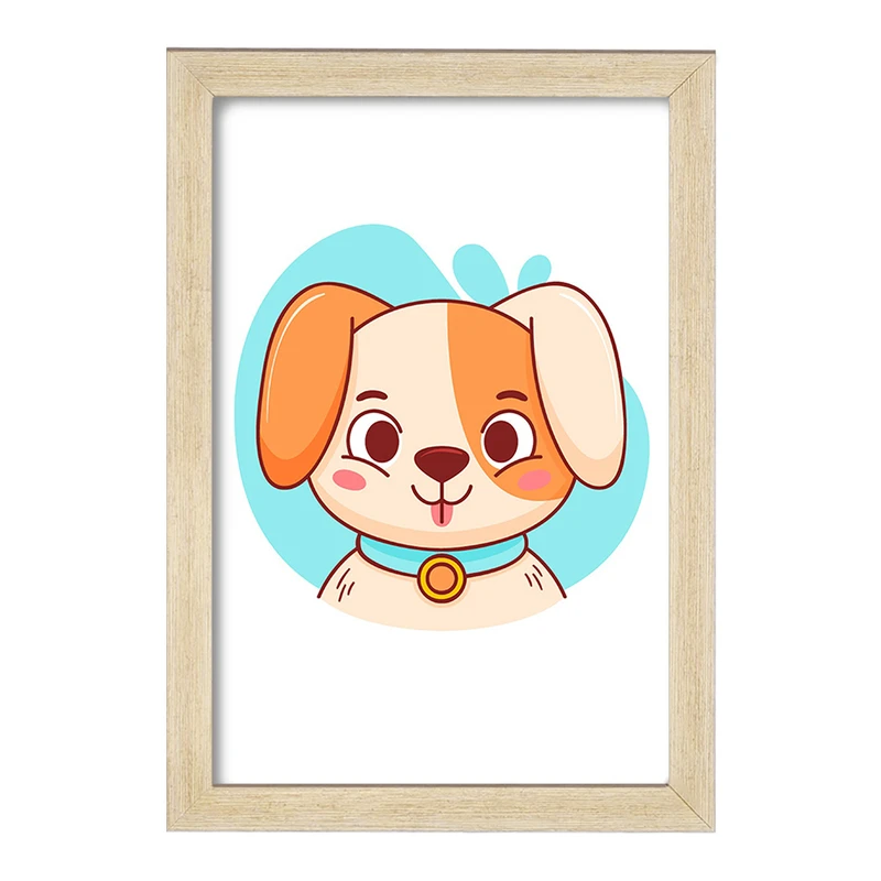 تابلو خندالو مدل سگ حیوانات بامزه کد 37142