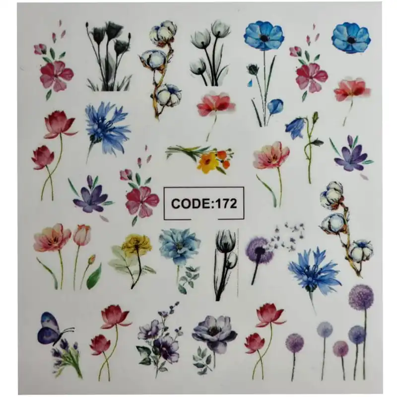 لنز ناخن مدل CODE172