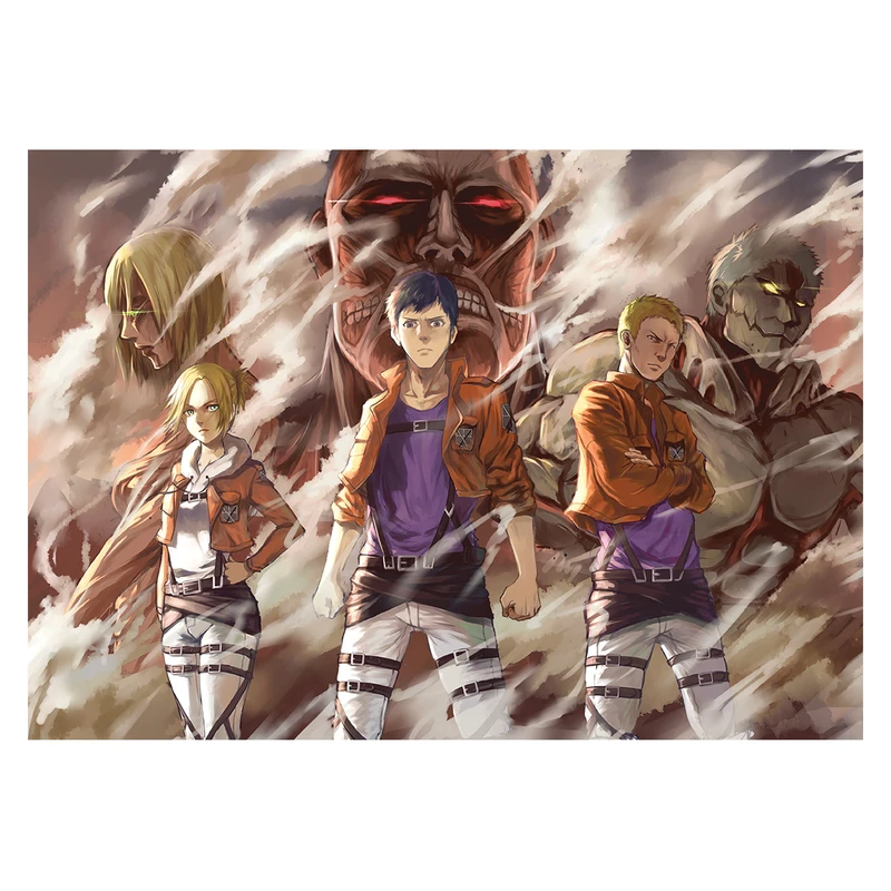 پوستر طرح حمله به تایتان کد Attack On Titan-0402