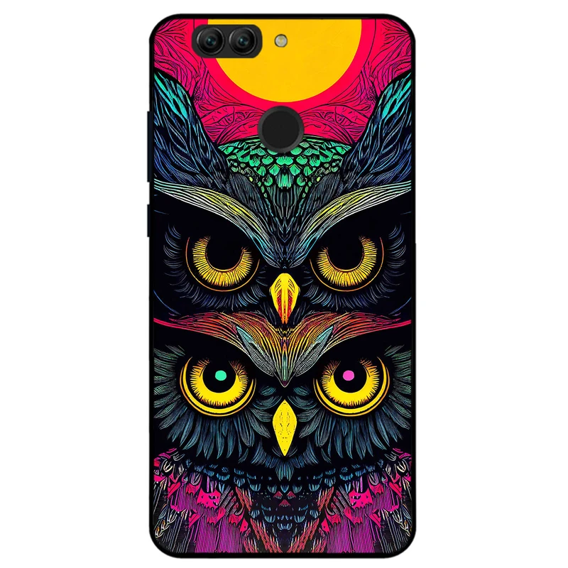 کاور مگافون طرح جغد مدل 1904 مناسب برای گوشی موبایل هوآوی P Smart 2017 