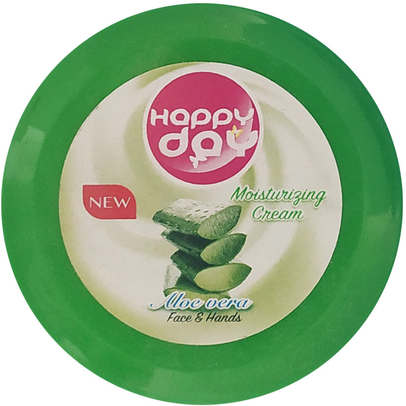 کرم مرطوب کننده هپی دی مدل Aloe Vera حجم 60 میلی لیتر