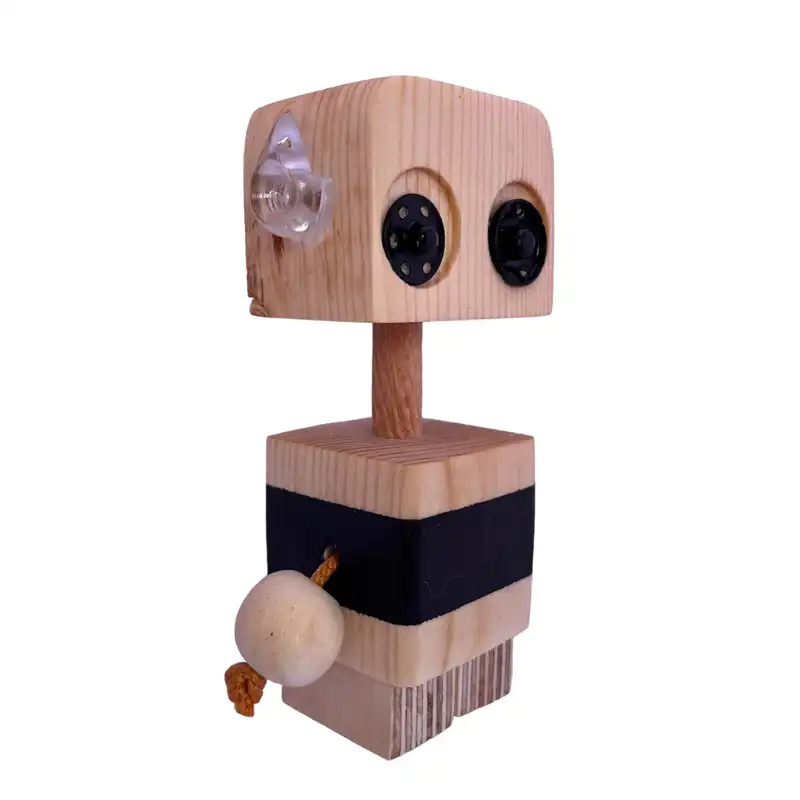 جاعودی چوبی مدل تزیینی طرح آدمک