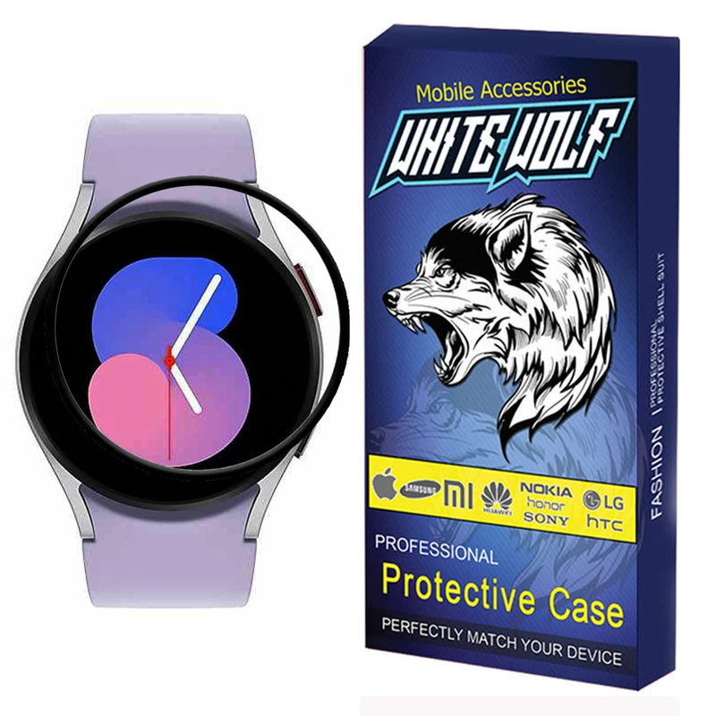 محافظ صفحه نمایش وایت ولف مدل W-PWM مناسب برای ساعت هوشمند سامسونگ Samsung Watch 5 44mm