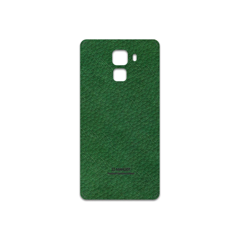 برچسب پوششی ماهوت مدل Green-Leather مناسب برای گوشی موبایل آنر 7