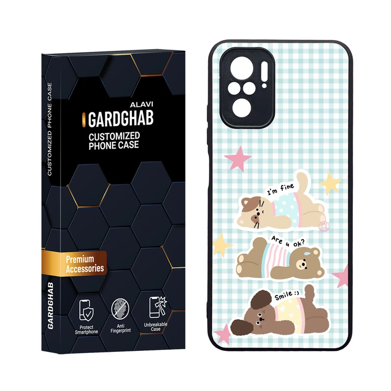 کاور گارد قاب مدل دورژله ای فانتزی مناسب برای گوشی موبایل شیائومی Redmi Note 10 4G / Note 10s / Poco M5s