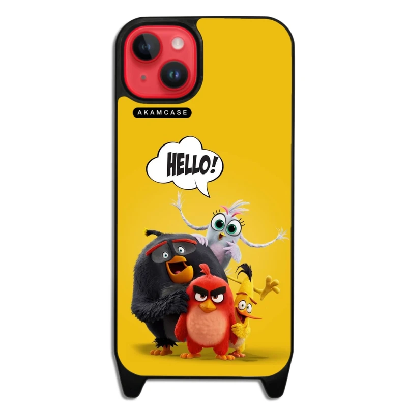 کاور آکام مدل AMCWLA14PLUS-ANGRY BIRDS17 مناسب برای گوشی موبایل اپل iPhone 14 Plus