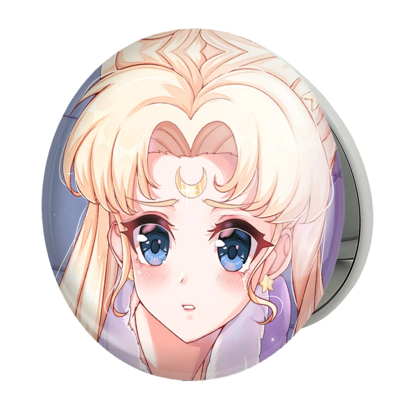 آینه جیبی خندالو طرح اوساگی تسوکینو انیمه سیلور مون Sailor Moon مدل تاشو کد 17440 