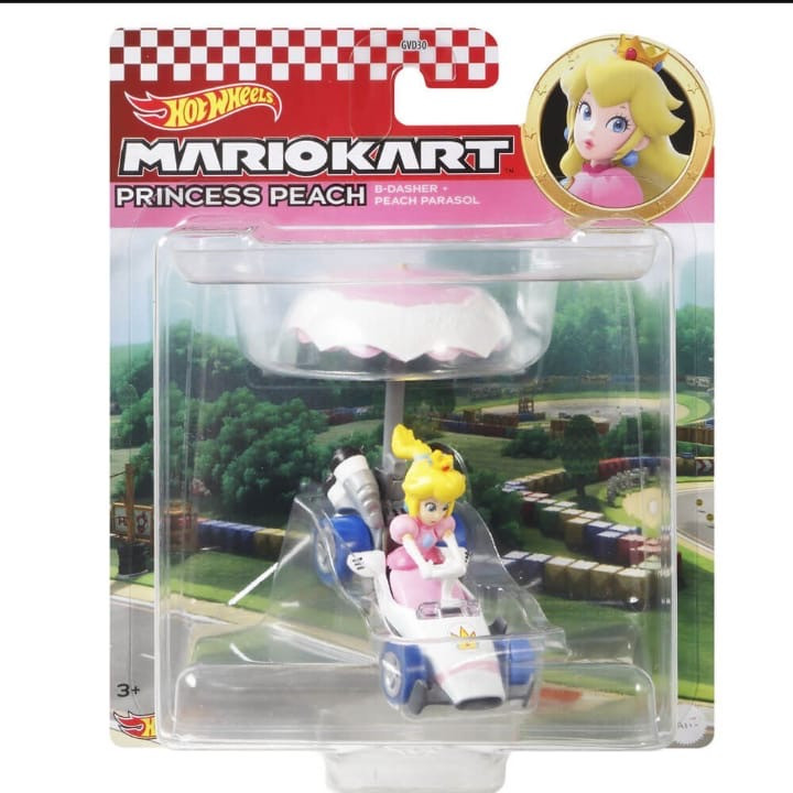 ماشین بازی هات ویلز مدل MARIOKART PEACH