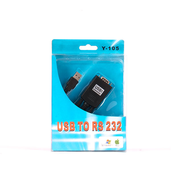 کابل تبدیل usb به Rs232 مدل Y-105