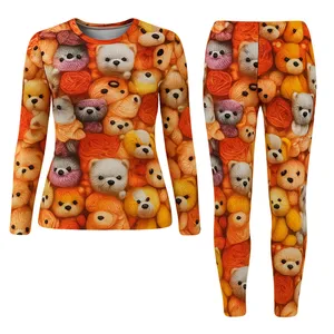 ست تی‌شرت آستین بلند و شلوار راحتی زنانه مدل آوید کد 90