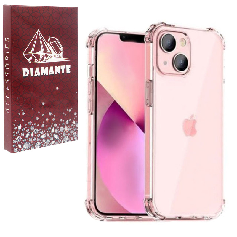 کاور دیامانته مدل بی رنگ مناسب برای گوشی موبایل اپل iPhone 13