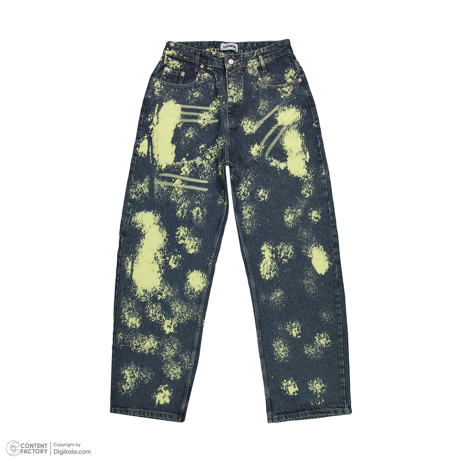 شلوار جین بگ مردانه لوسیفر مدل M21573 -  - 3
