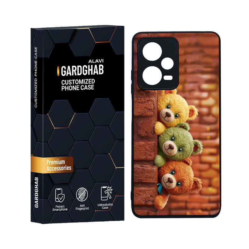 کاور گارد قاب علوی مدل انیمه مناسب برای گوشی موبایل شیائومی Redmi Note 12 Pro 5G