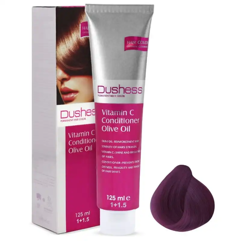 رنگ مو دوشس سری شرابی شماره 5.20 حجم 125 میلی لیتر رنگ شرابی بنفش روشن-ارغوانی