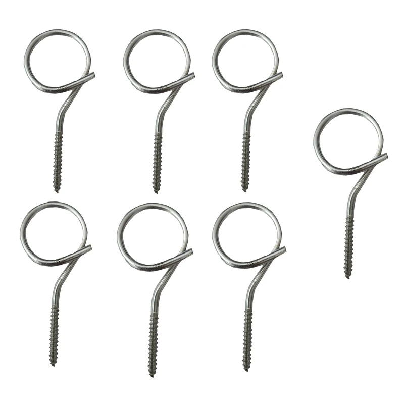 پیچ قلاب دار مدل as1  بسته 7 عددی 