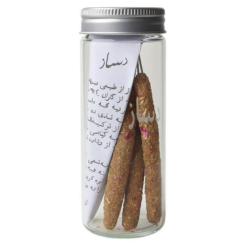 عود دستساز دسّاز کد 10 رایحه ده گیاه معطر بسته 6 عددی