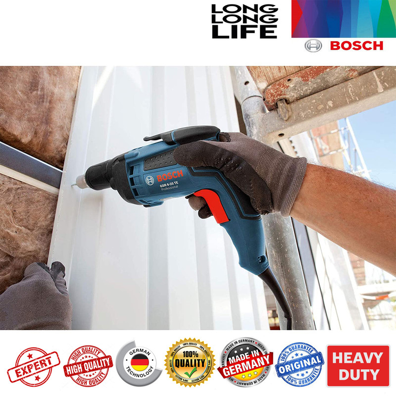 پیچ گوشتی برقی بوش مدل GSR 6-25 TE + 2 Extra