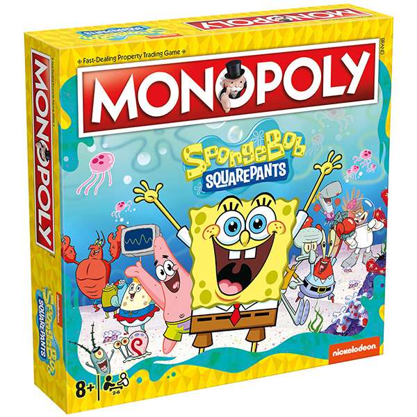 بازی فکری مونوپولی مدل باب اسفنجی کد 14456