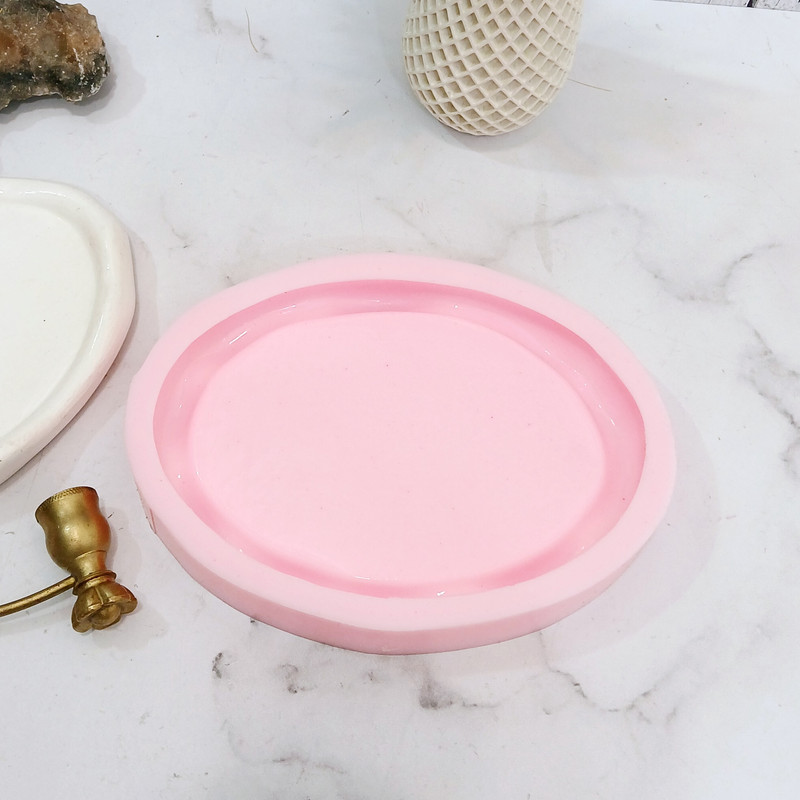 قالب مدل سینی طرح بیضی دفرمه