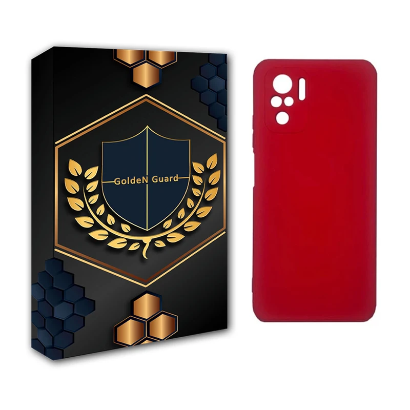 کاور گلدن گارد مدل سیلیکونی مناسب برای گوشی موبایل شیائومی REDMI Note 10