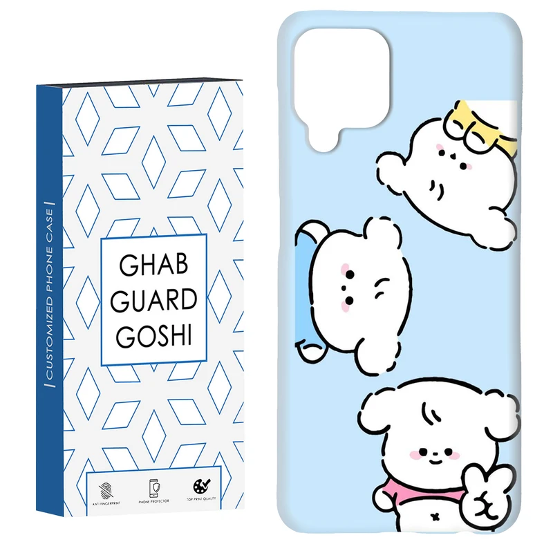 کاور قاب گارد گوشی طرح عروسکی کد Dimo-046 مناسب برای گوشی موبایل سامسونگ Galaxy A12 / Galaxy M12