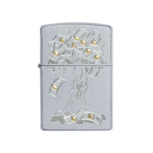 فندک زیپو مدل 205 Money Tone Design کد 29999