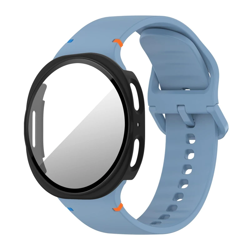 بند آلتیمیت شیلد مدل Silic NV8 GRD BK مناسب برای ساعت هوشمند سامسونگ Galaxy Watch 8 44mm به همراه کاور