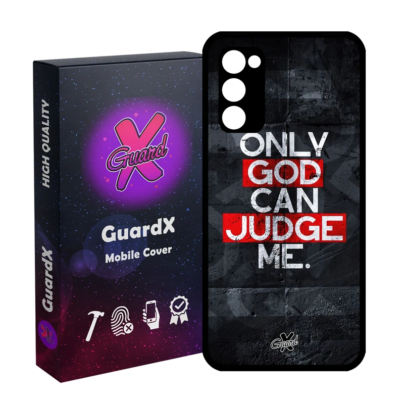 کاور گارد ایکس طرح Text مدل Glass10483 مناسب برای گوشی موبایل سامسونگ Galaxy S20 FE