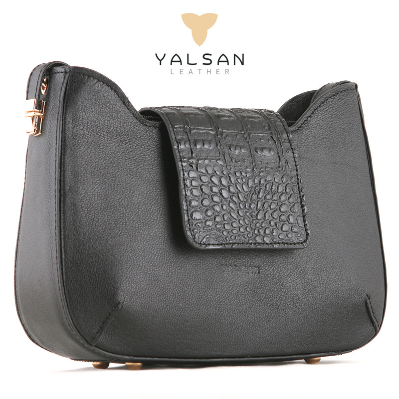 ست کیف و کفش زنانه چرم یلسان مدل راشا کد SERENA-GAN-914-msk