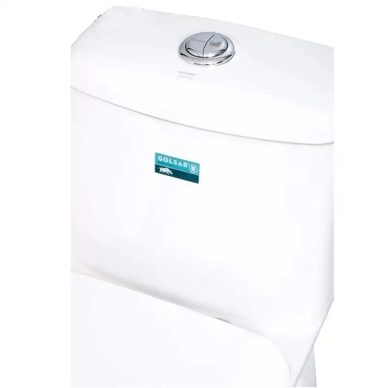 توالت فرنگی دو زمانه گلسار مدل پارمیس سیم لس