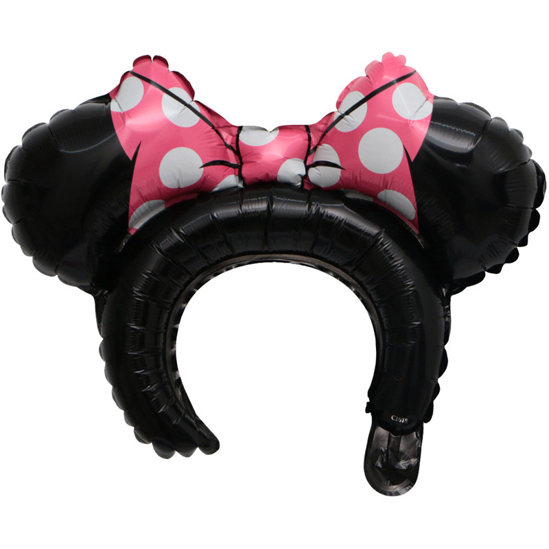 بادکنک فویلی لاکی بالونز مدل تل سر مینی کد Minnie pink01