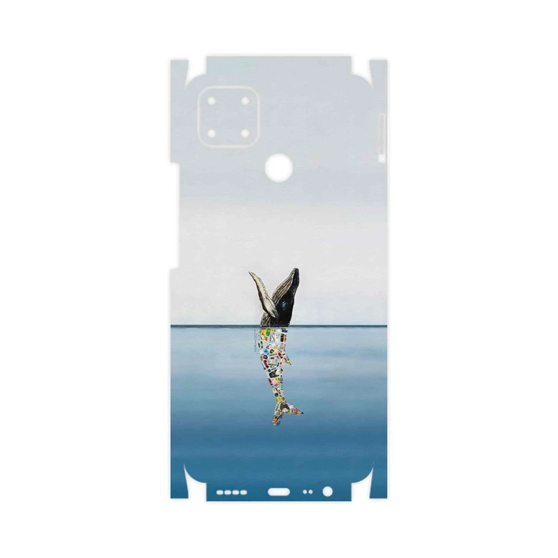 برچسب پوششی ماهوت مدل Collage of Sea Trash-FullSkin مناسب برای گوشی موبایل ریلمی C25s