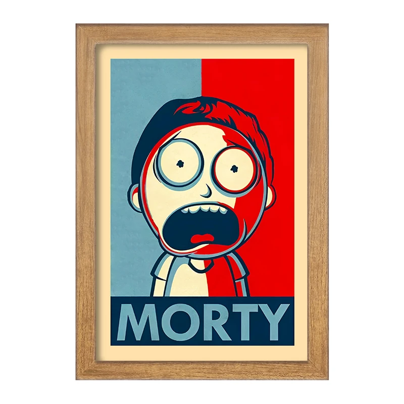 تابلو خندالو مدل مورتی (morty) کد F6488