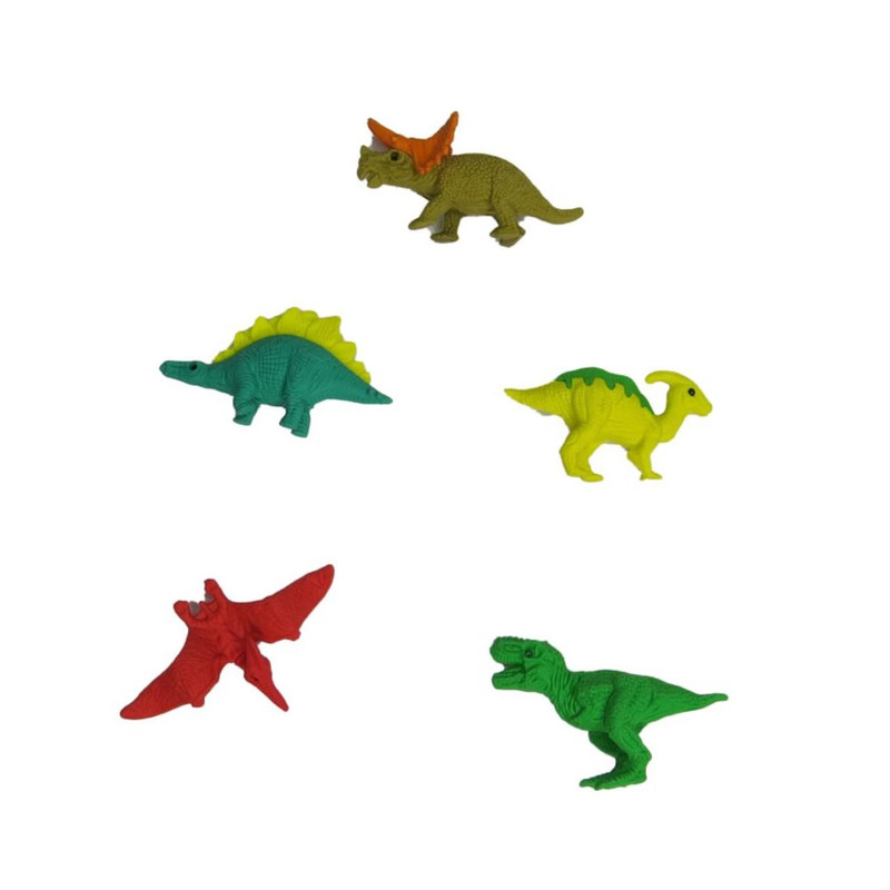 پاک کن مدل دایناسور کد vg-0987 بسته 5 عددی