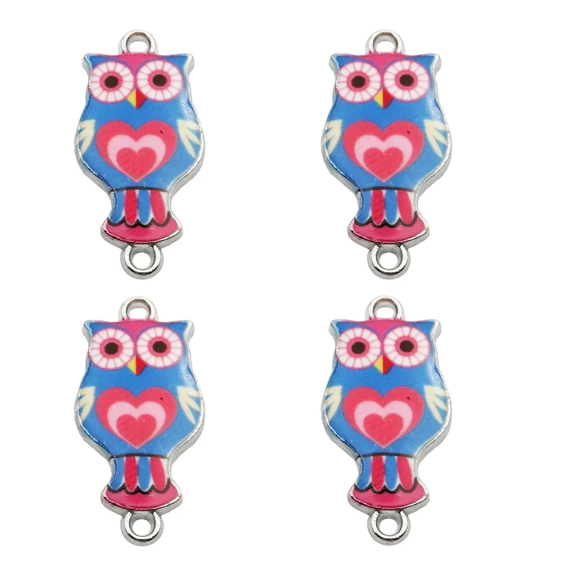 آویز دستبند دخترانه طرح جغد زیبا و با نمک کد 117 بسته 4 عددی