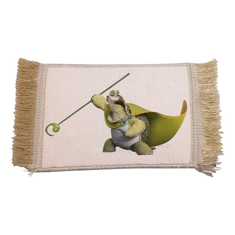 فرش ماشینی دیوارکوب مدل پاندا کونگ فو کار کد 87