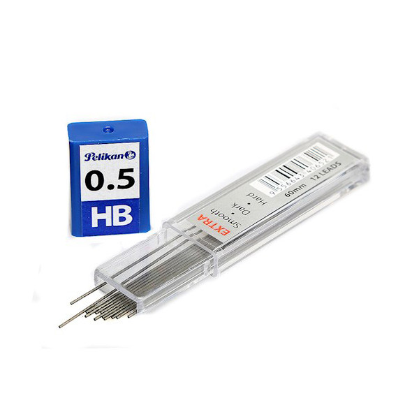 نوک مداد نوکی 0.5 میلی متری پلیکان مدل hb leads extra نوک مداد نوکی 0.5 میلی متری پلیکان مدل hb leads extra