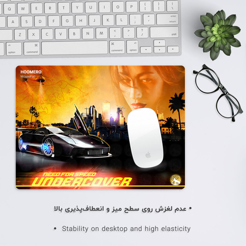 ماوس پد هومرو مدل A4385 طرح بازی Need for Speed 2
